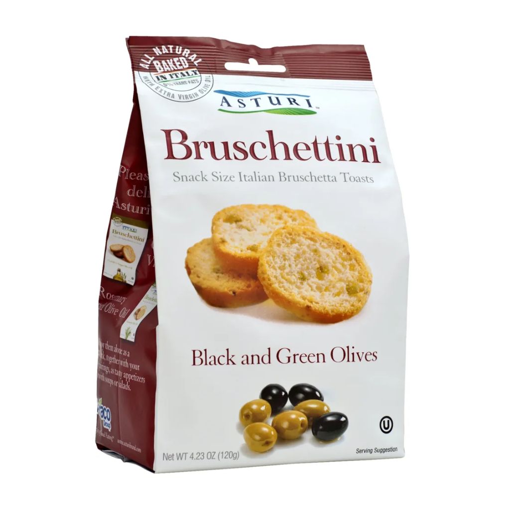 Asturi Black & Green Olive Bruschettini 1