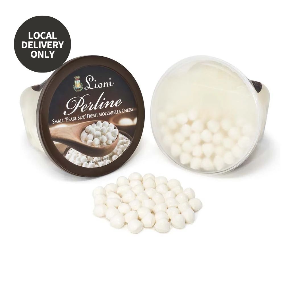 Lioni Latticini Perline Fresh Mozzarella in Water, 1g Pearls 1