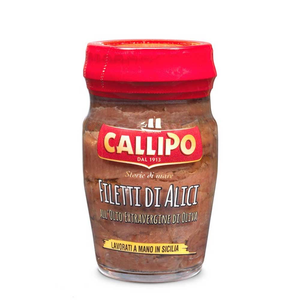Callipo Anchovy Fillets in EVOO 1