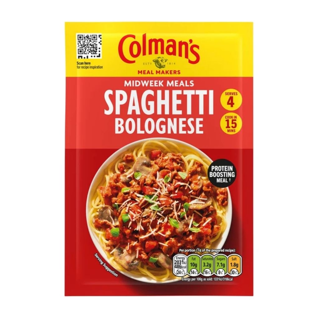 Colman's Spaghetti Bolognese Mix 1