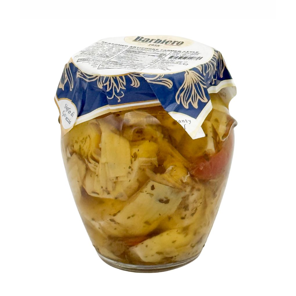 Barbiero Italian Seasoned Artichokes, Farmer Style 1