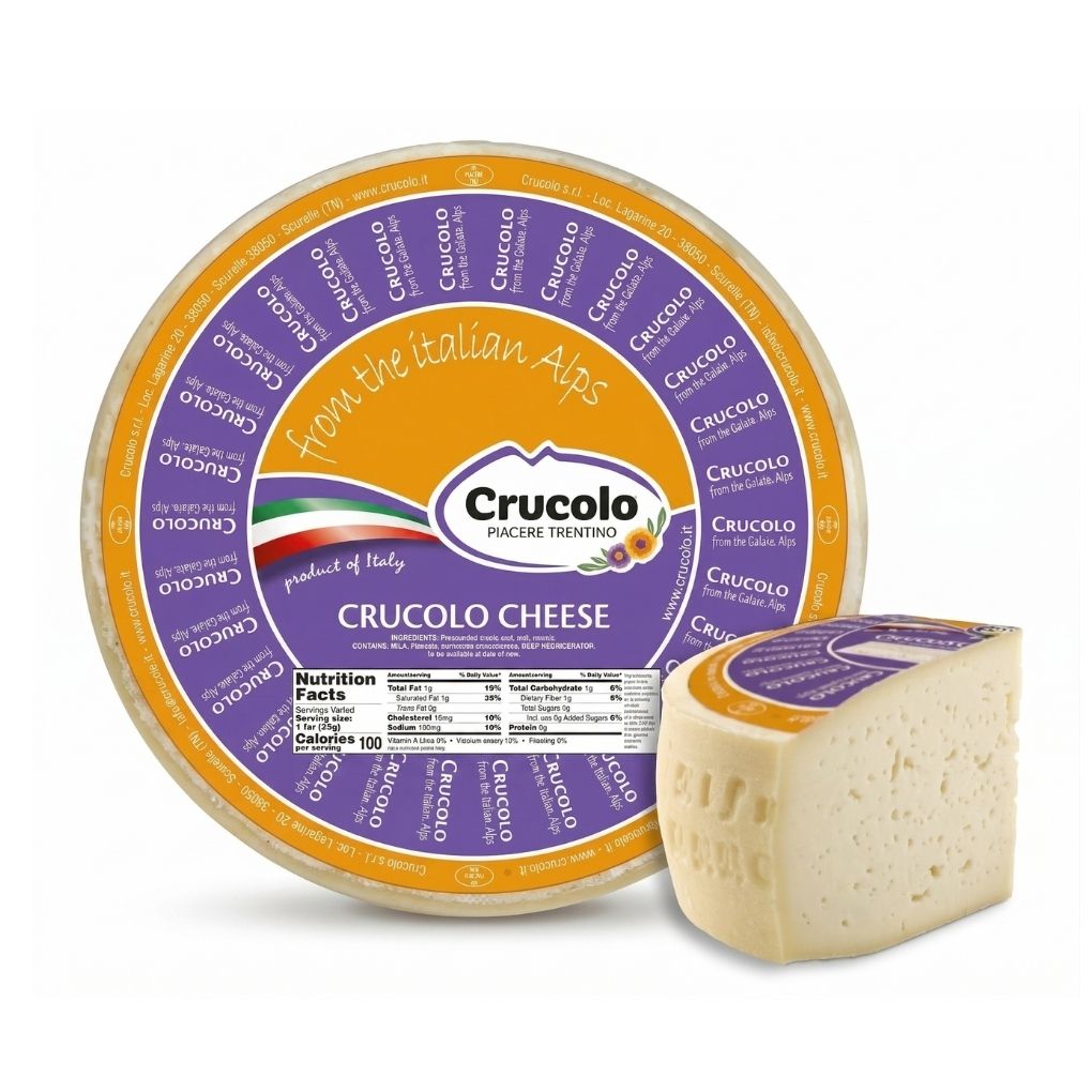 Crucolo Alpine Semi-Soft Cow's Milk Cheese 1