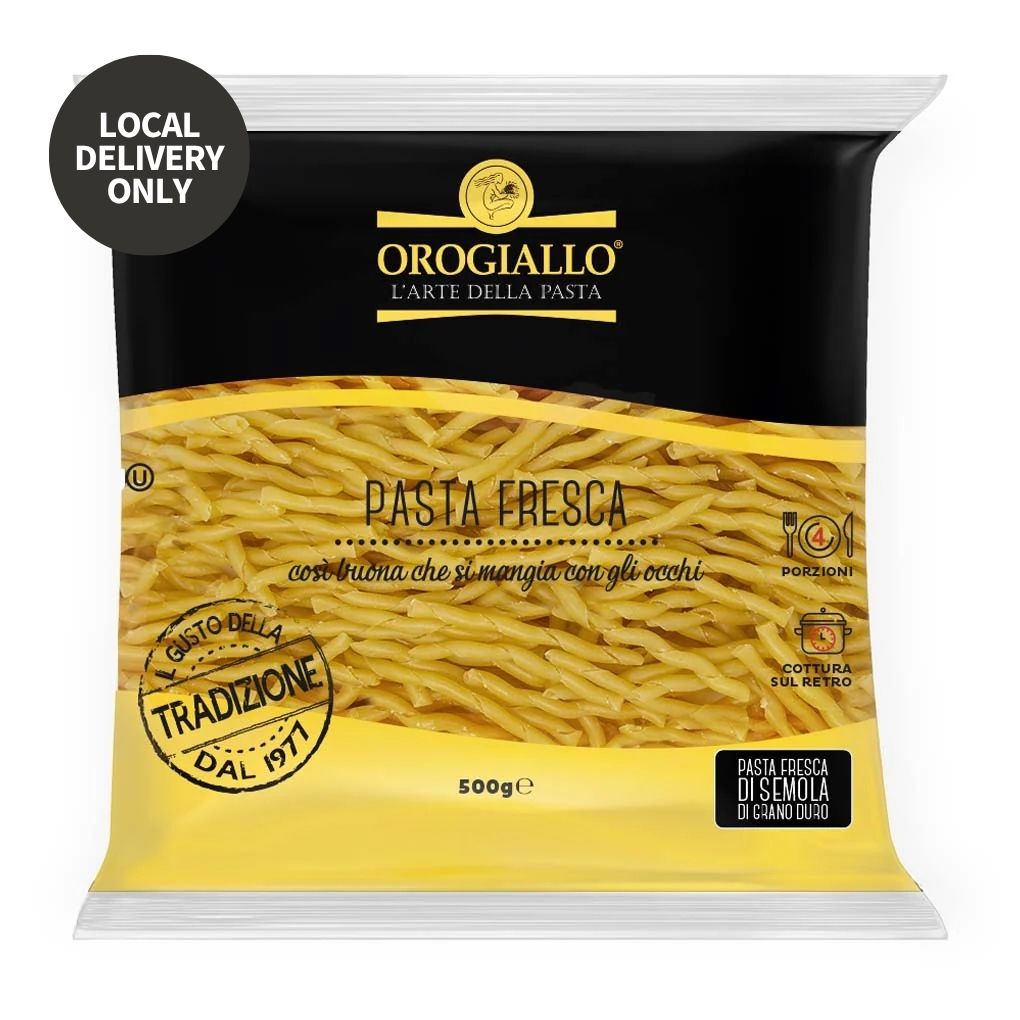 Oro Giallo Fresh Fusilli Napoletani Pasta 1