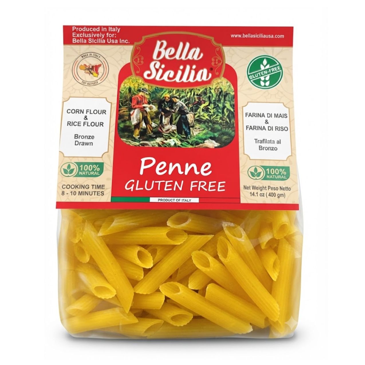 Bella Sicilia Gluten Free Penne 1