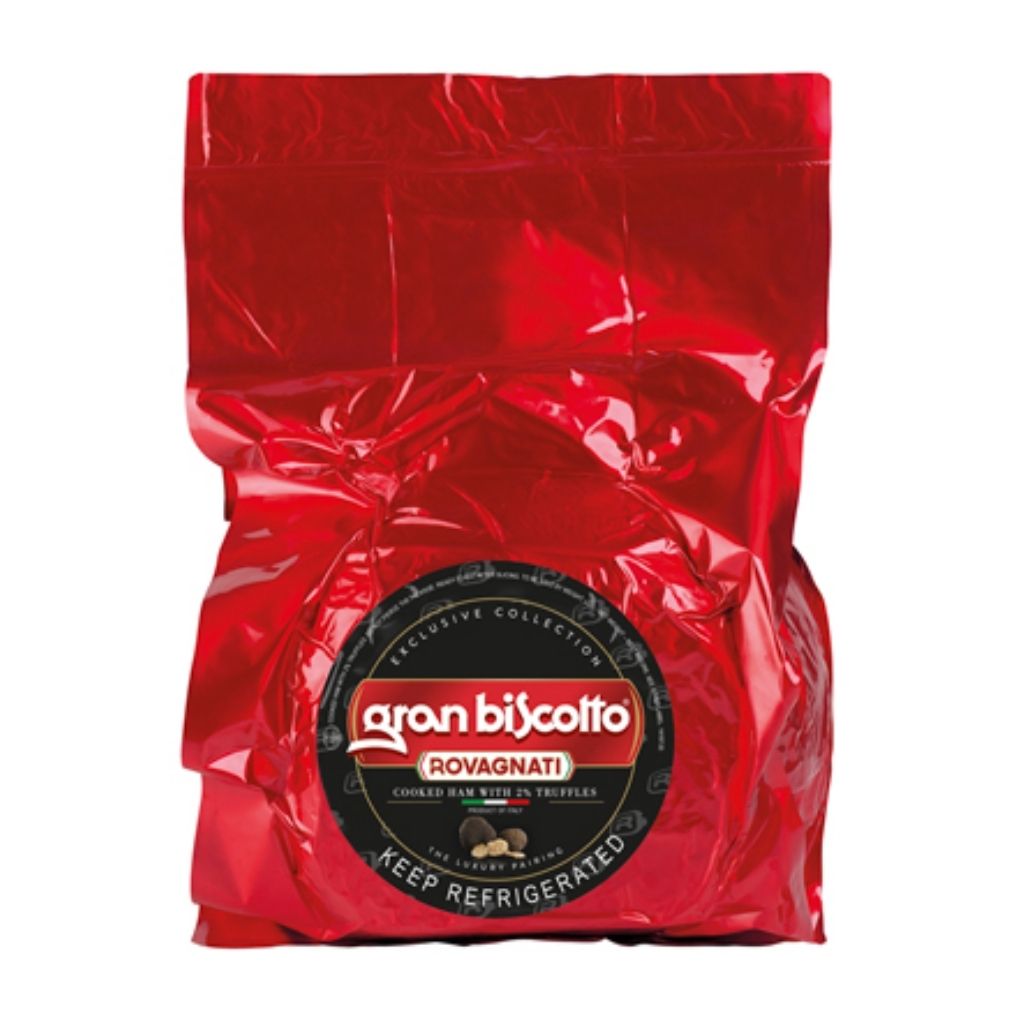 Rovagnati Gran Biscotto Prosciutto Cotto with 2% Truffle (Cooked Ham) 1