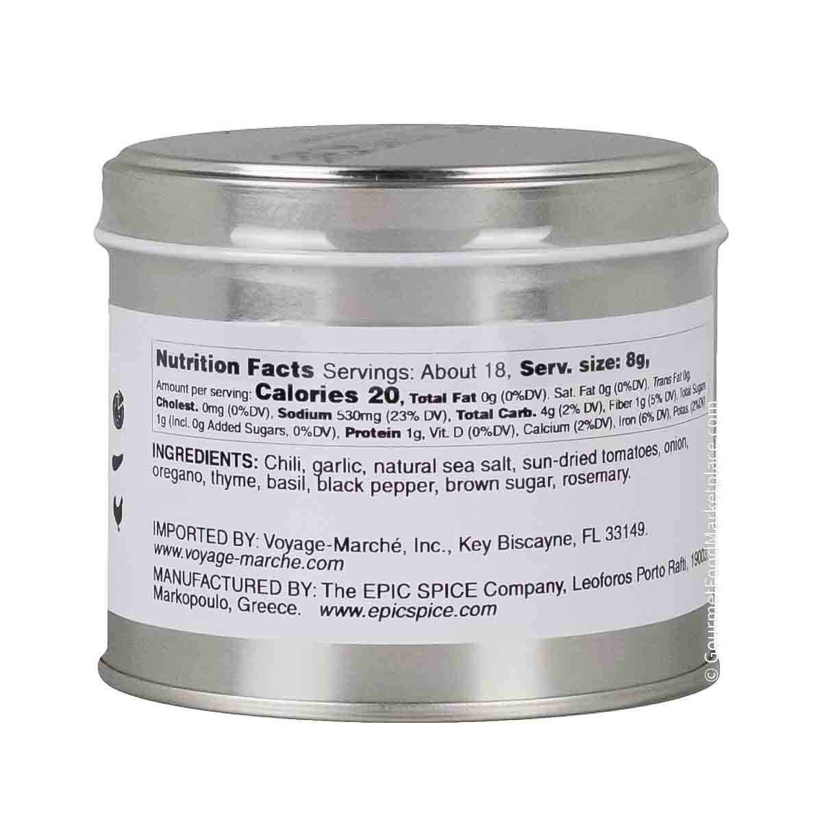 Epic Spice Pizza Seasoning 2