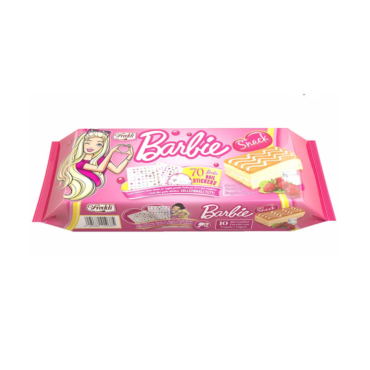 Freddi Barbie Strawberry & Yogurt Cakes (Gift Inside) 1