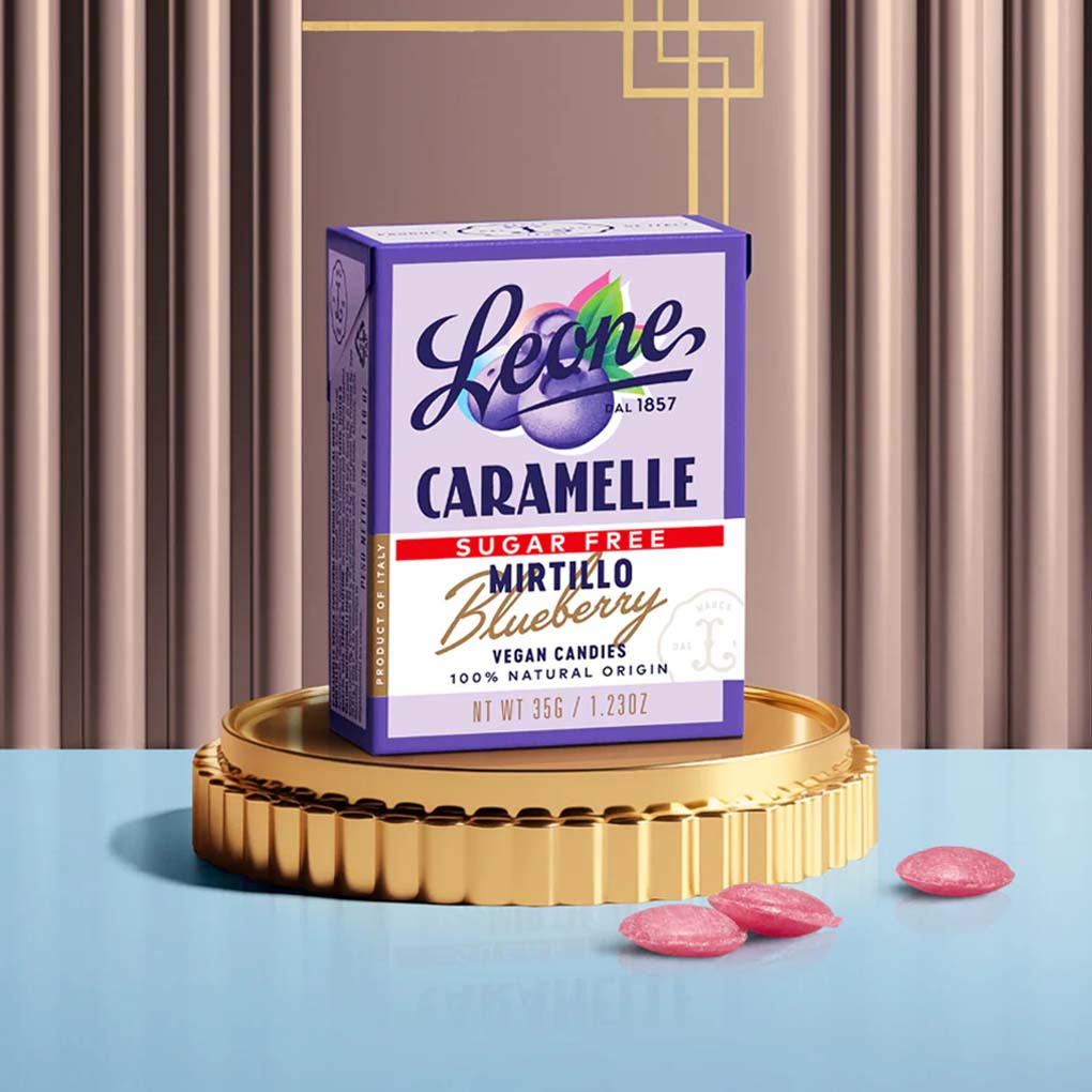 Leone Italian Sugar-Free Jellies, Blueberry 1