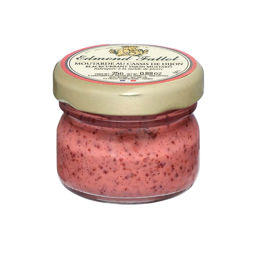 Edmond Fallot French Blackcurrant Dijon Mustard 1