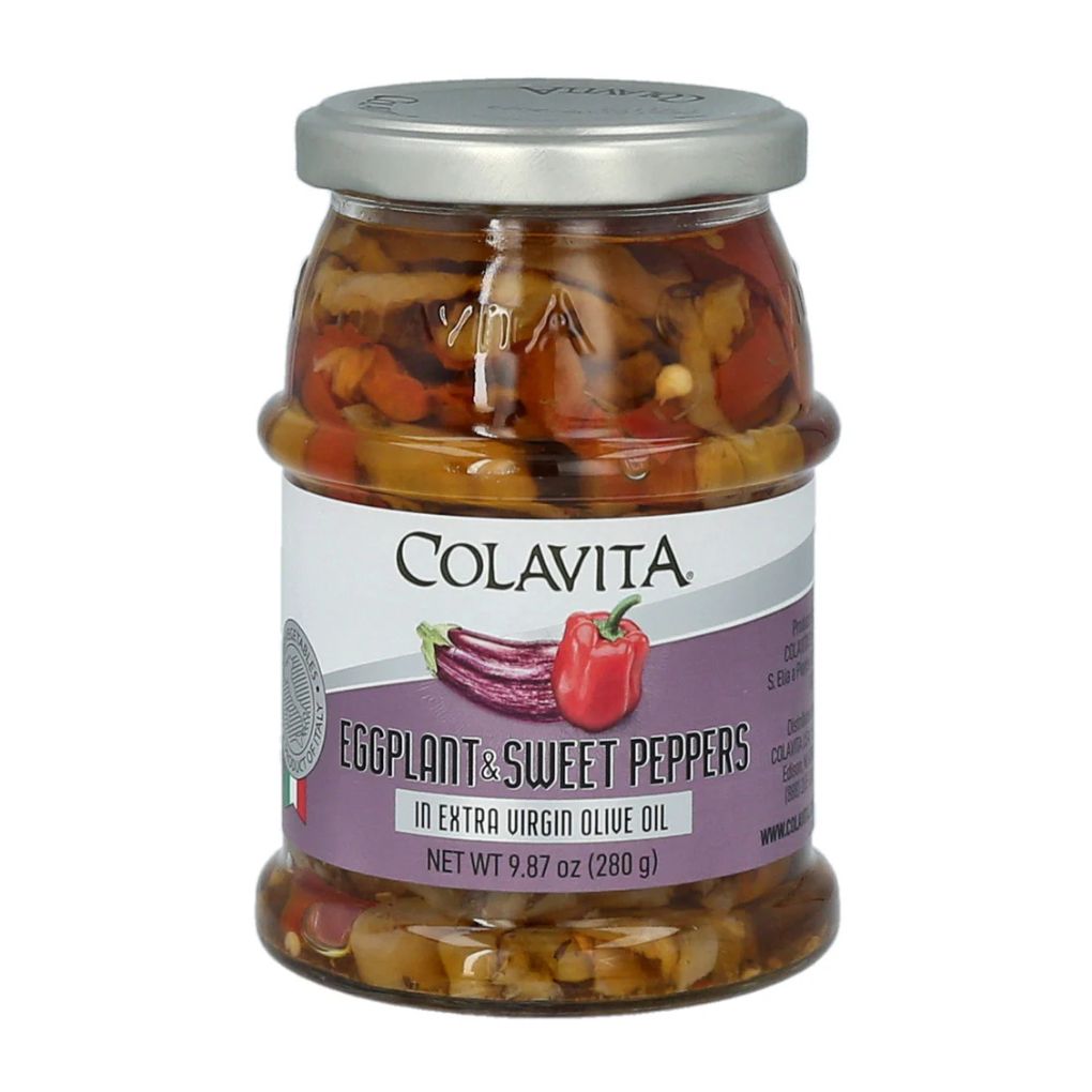 Colavita Eggplant and Sweet Peppers in EVOO 1