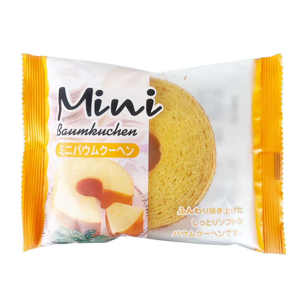 Taiyo Foods Original Baumkuchen, Single Serving 1