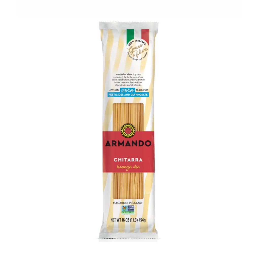 Armando Chitarra Pasta, 100% Italian Wheat, Bronze Cut 1