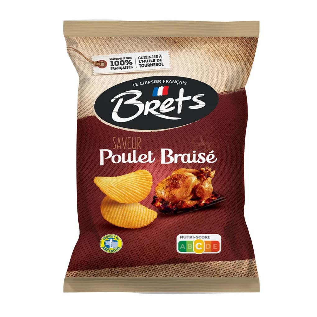 Brets French Roasted Chicken Potato Chips 1