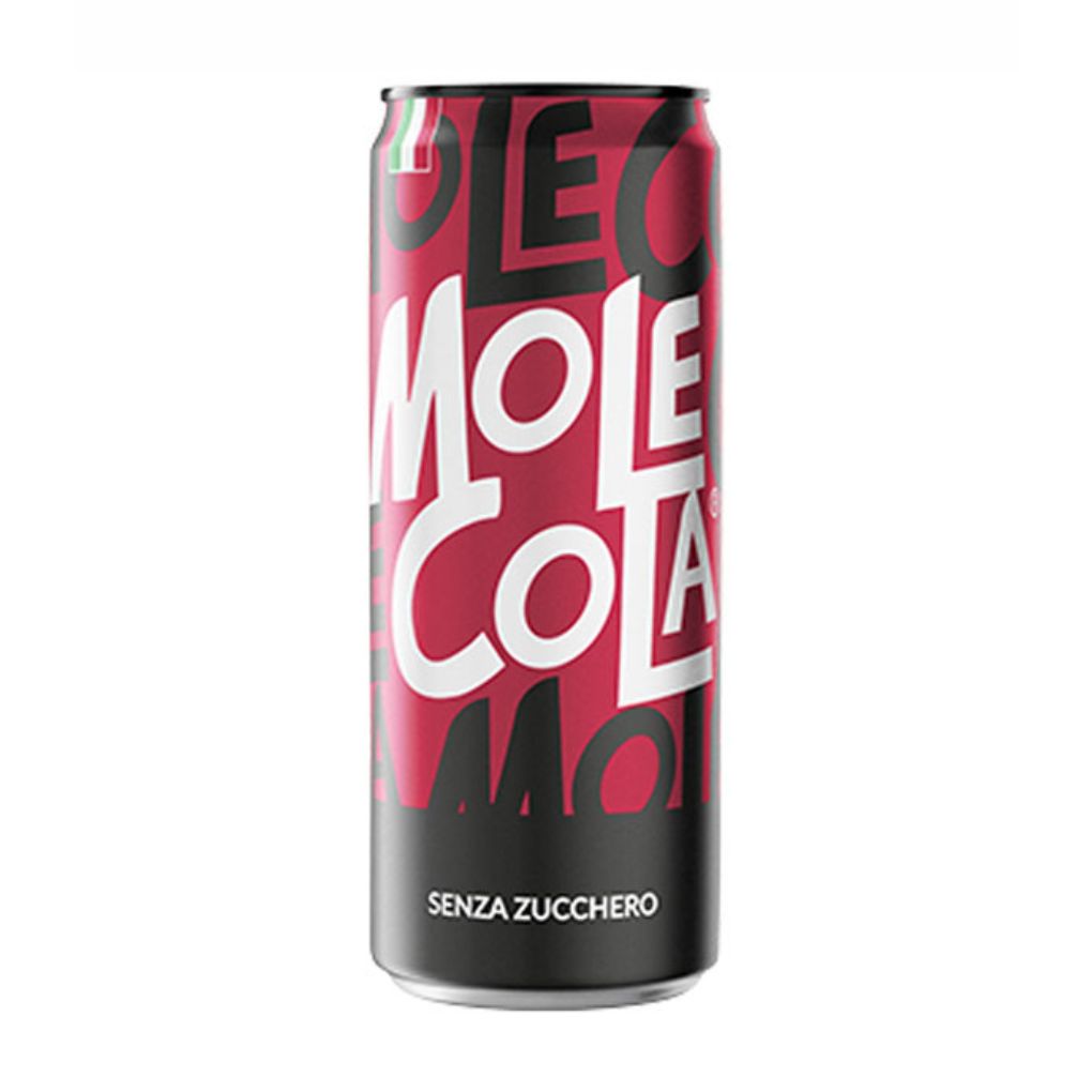 Molecola 100% Italian Sugar-free Cola Cans 1
