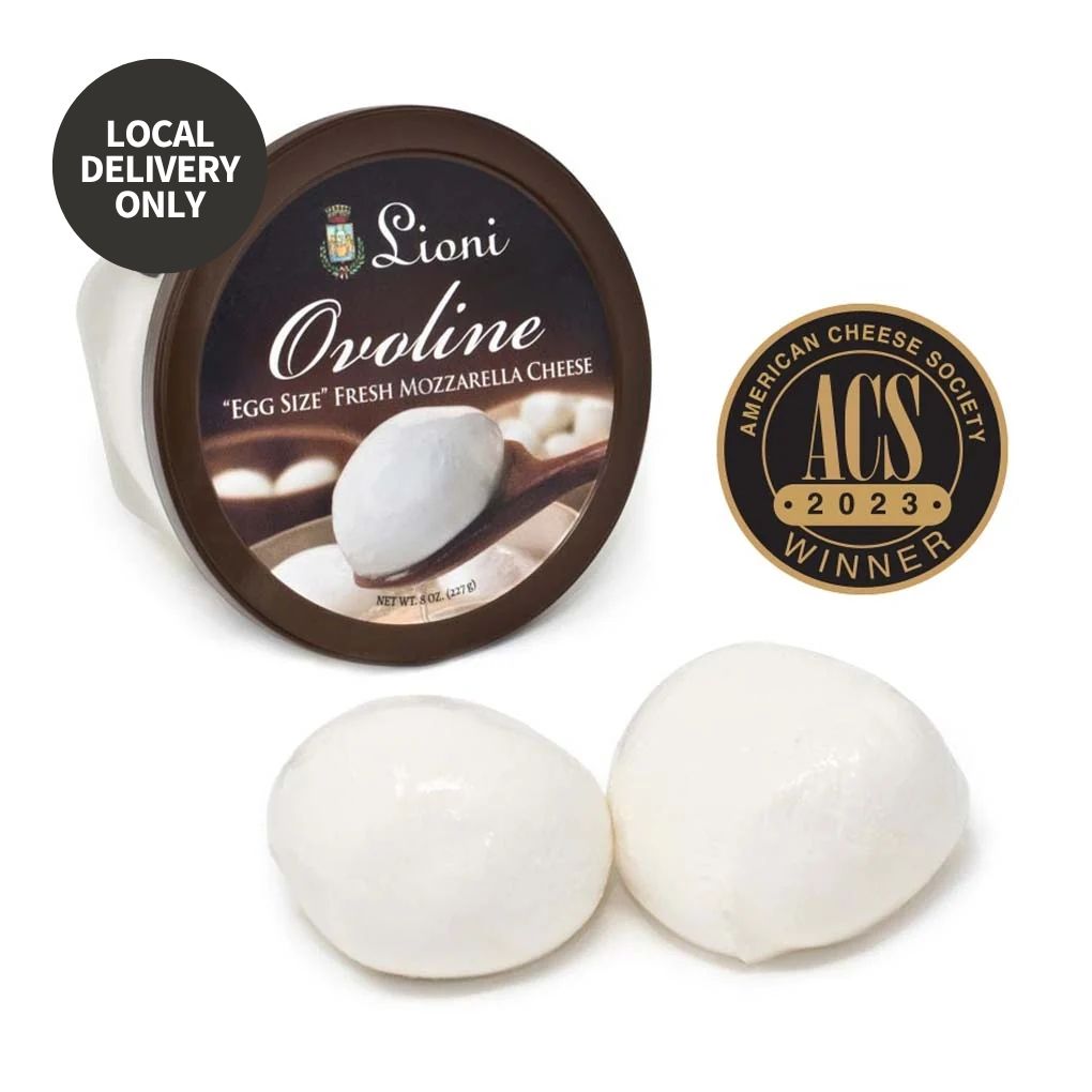Lioni Latticini Ovoline Fresh Mozzarella in Water, 4oz Balls 1
