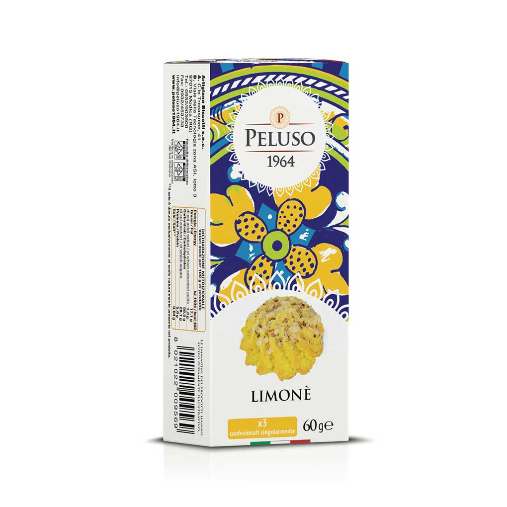 Peluso Sicilian Almond Paste Cookies with Lemon Peel 1