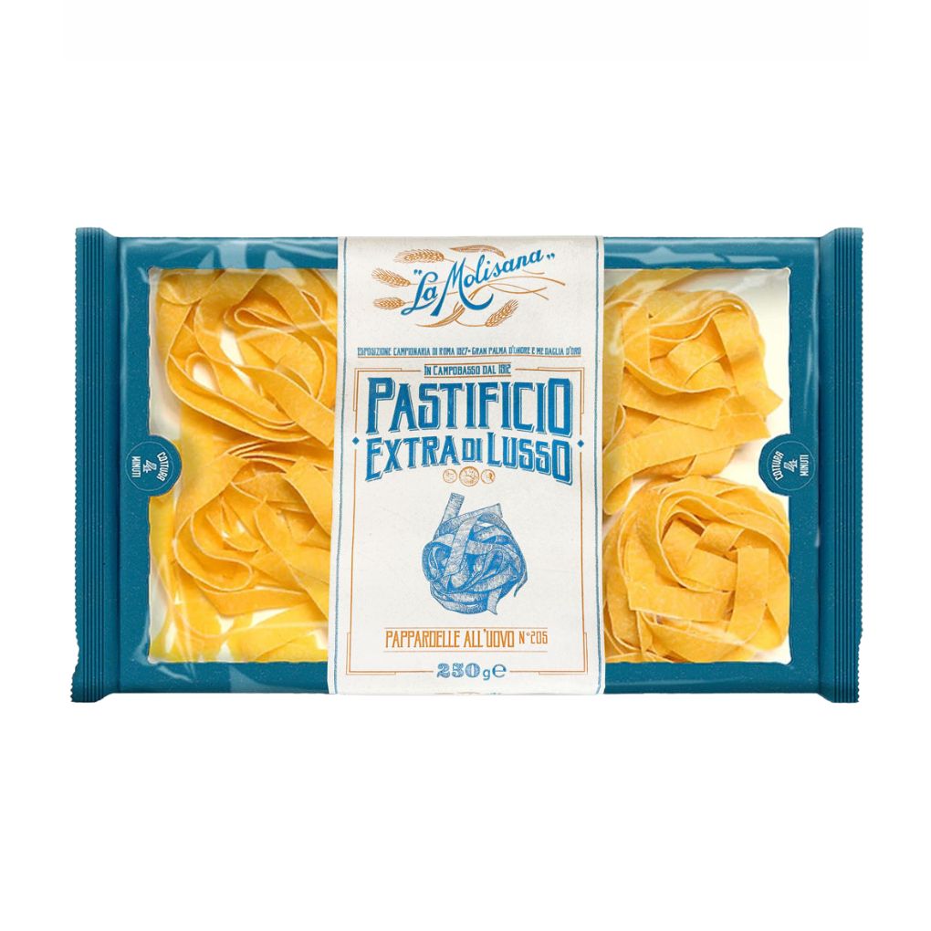 La Molisana Egg Pappardelle Nests #205, 100% Italian Wheat 1