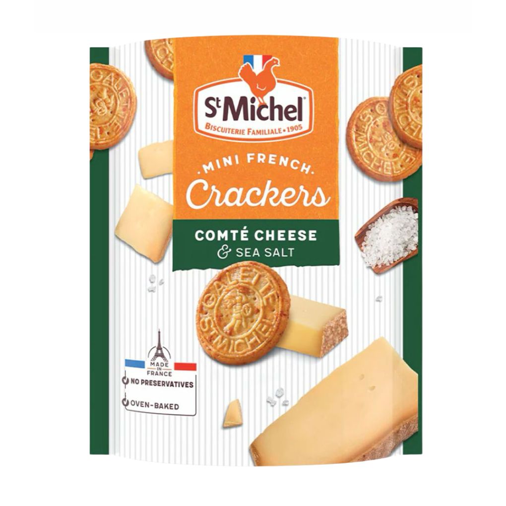St Michel French Crackers, Comte Cheese and Sea Salt 2