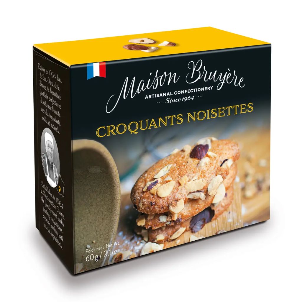 Maison Bruyere French Hazelnut Crunchy Cookies 1