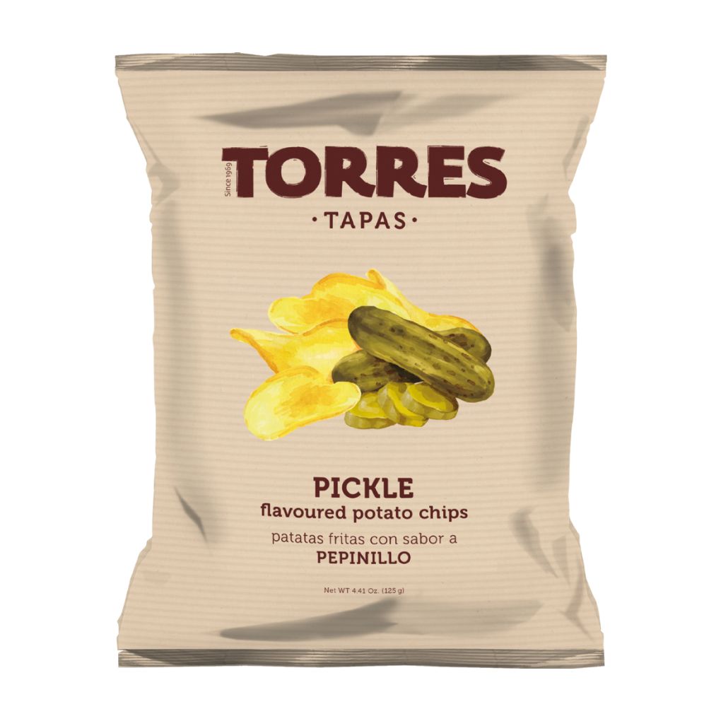 Torres Spanish Pickle Flavored Potato Chips 1