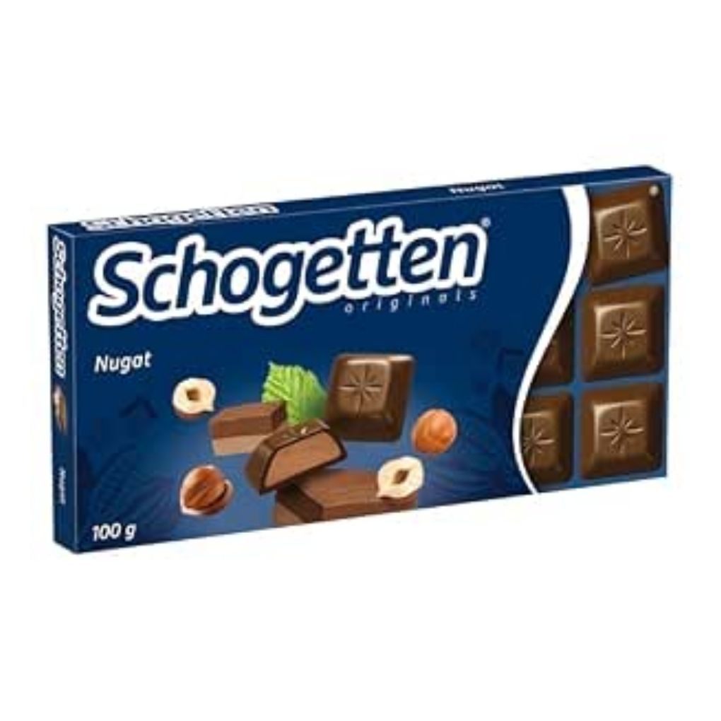 Schogetten Nougat Chocolate Bar 1