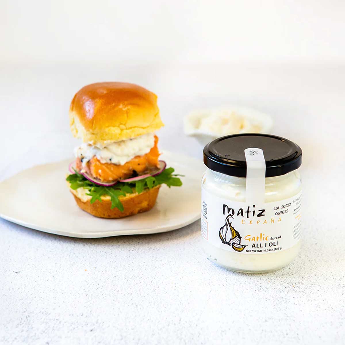 Matiz Garlic All I Oli Spread, Vegan 2