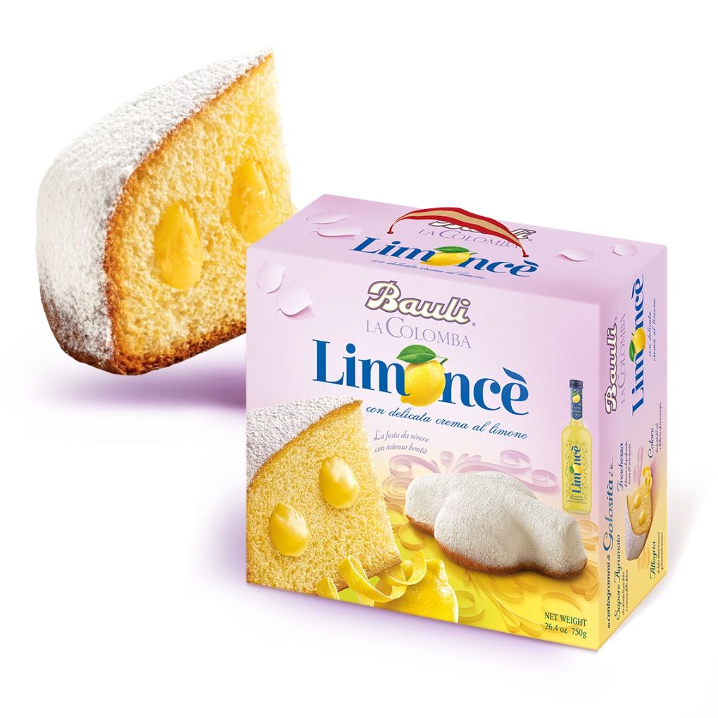 Bauli Limonce Lemon Cream Colomba Cake 1