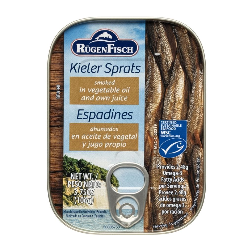Rugen Fisch Smoked Sprats 1
