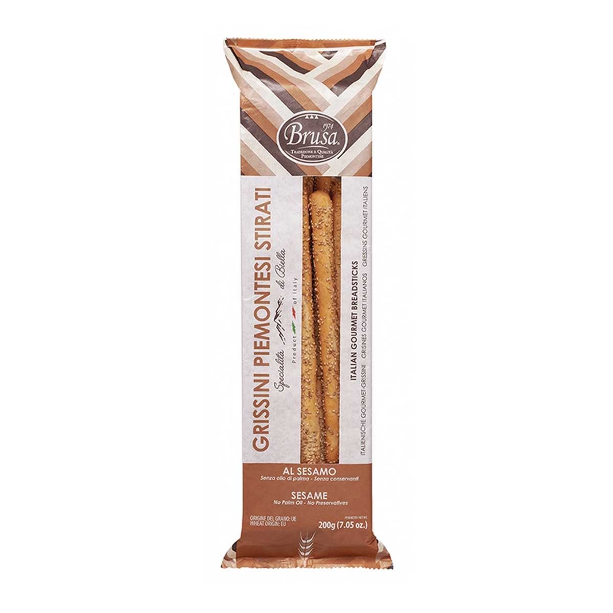 Brusa Giant Sesame Seeds Grissini Breadsticks 1