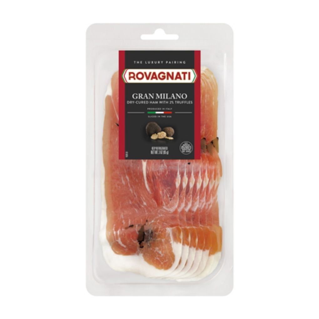 Rovagnati Sliced Prosciutto Crudo Gran Milano with 2% Truffle 1