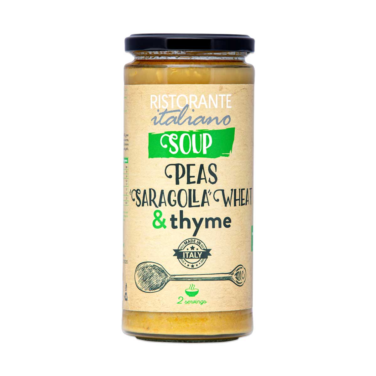 Ristorante Italiano Peas, Saragolla Wheat & Thyme Soup 1