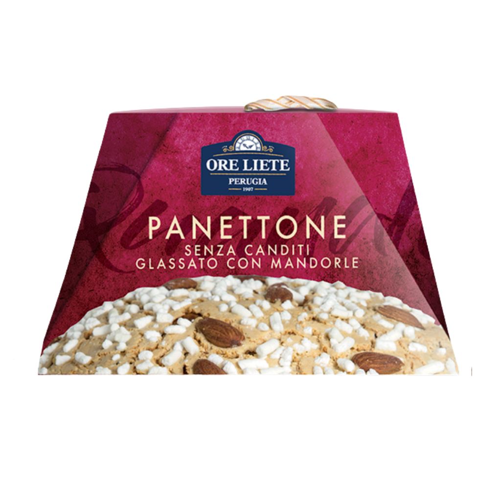 Ore Liete Preorder: Almond Glaze Panettone (No Candied Fruit) 1