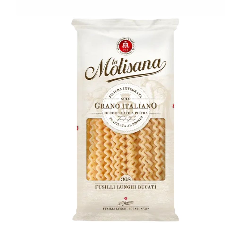 La Molisana Fusilli Lunghi Bucati #308, 100% Italian Wheat 1
