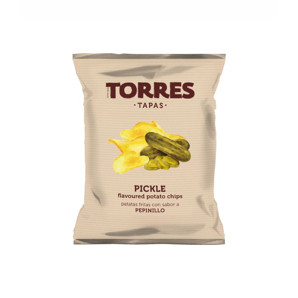 Torres Spanish Pickle Flavored Potato Chips 1