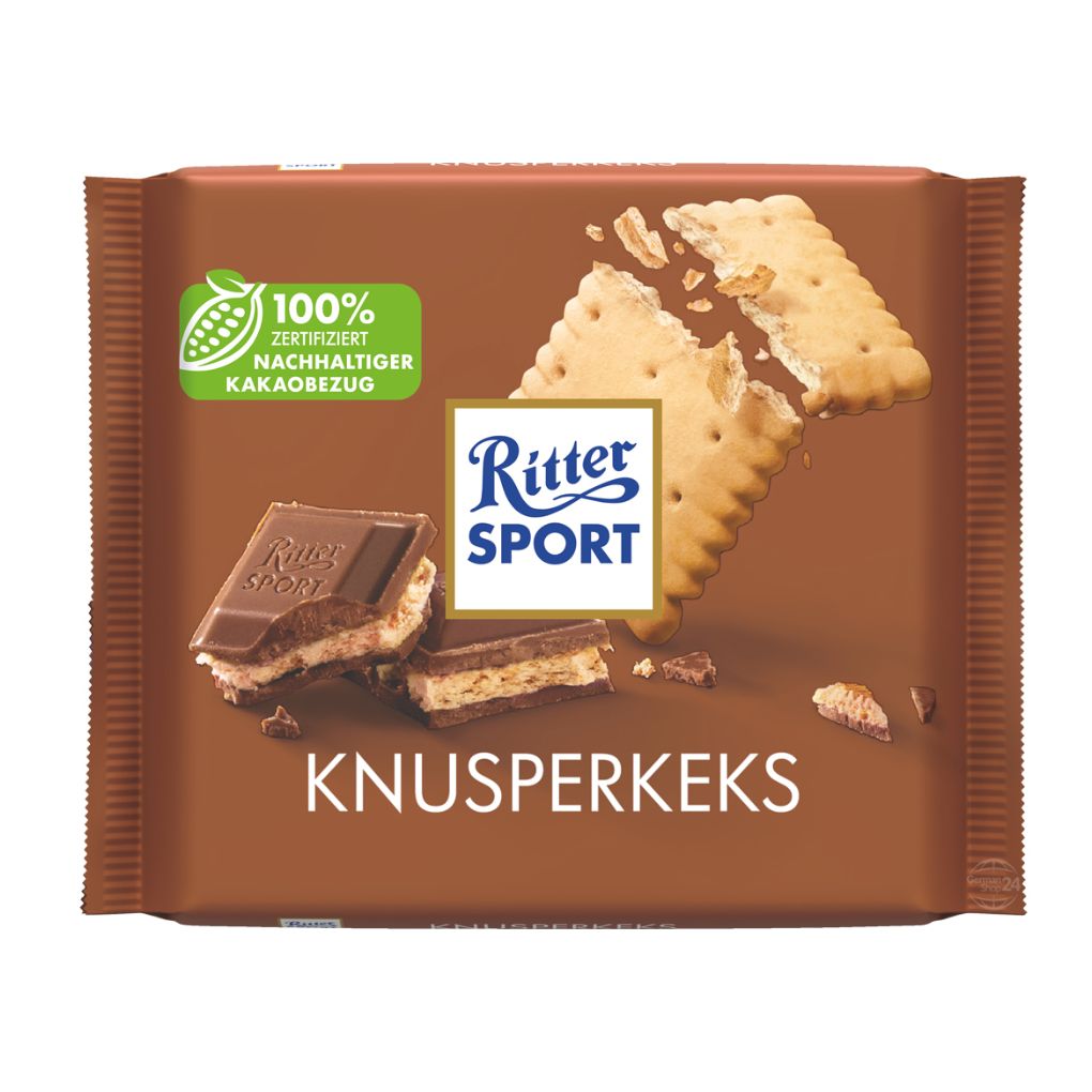 Ritter Sport Butter Biscuit Milk Chocolate 1