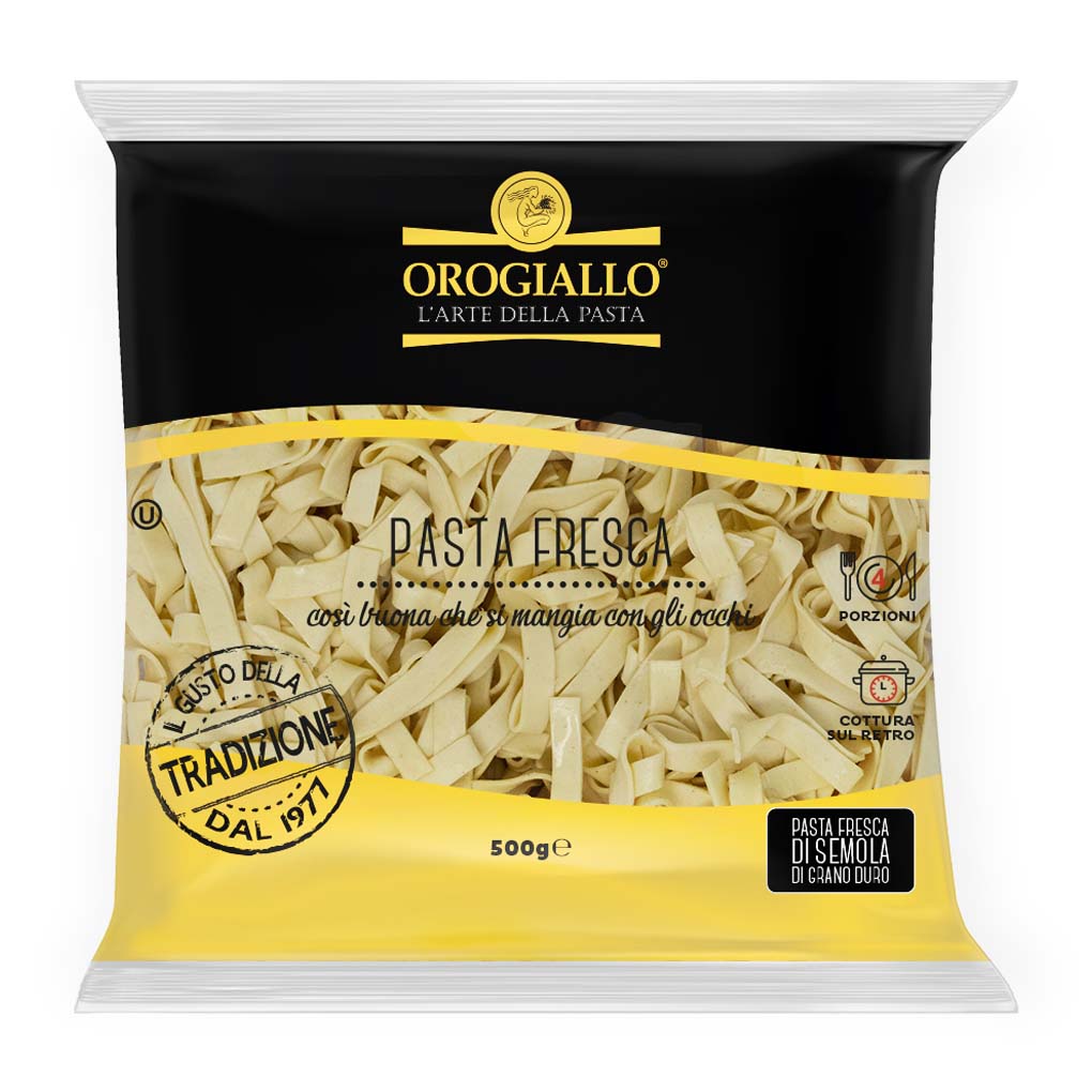 Oro Giallo Fresh Tagliatelle Pasta 2