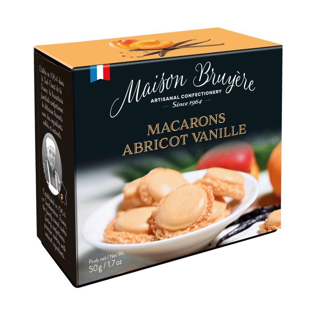 Maison Bruyere Apricot Vanilla Macarons 1