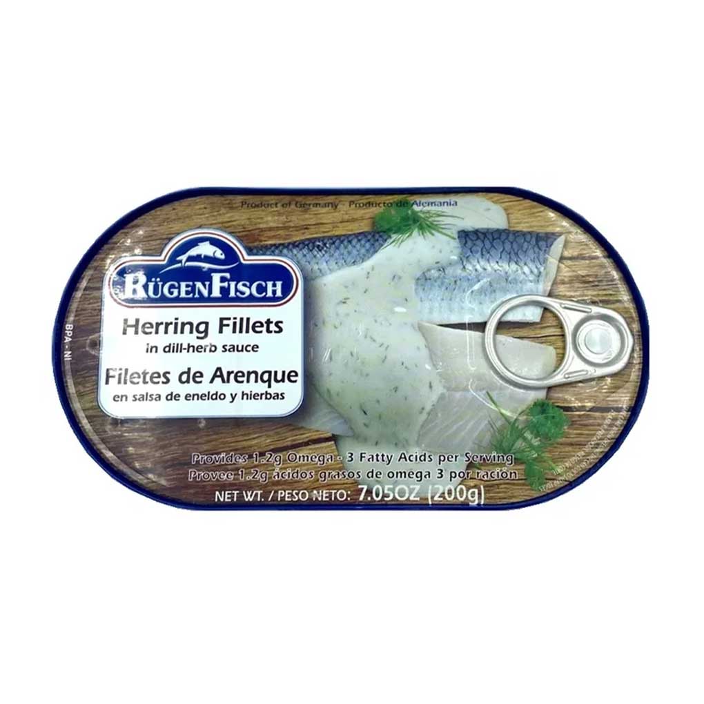 Rugen Fisch Herring Fillets in Dill-Herb Sauce 1