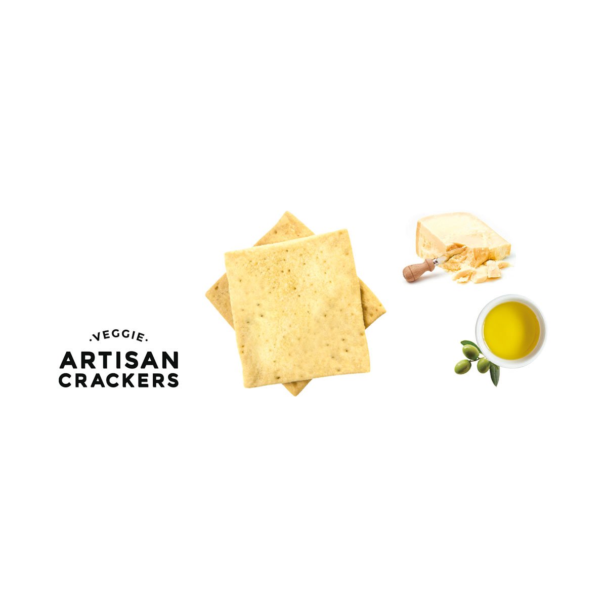 Paul and Pippa Parmesan Olive Oil Crackers, No Palm Oil 2