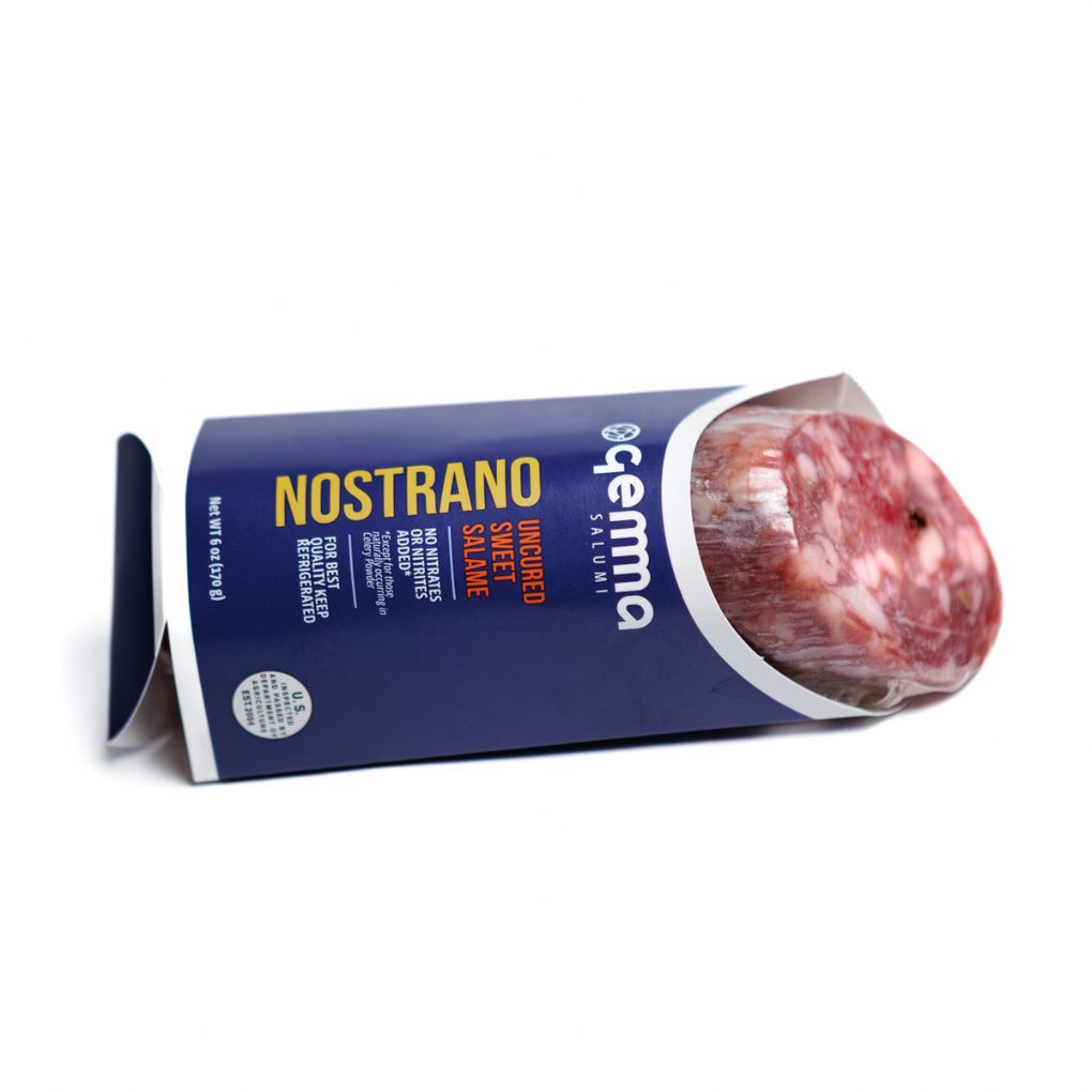 Gemma Salumi Nostrano Uncured Sweet Salame 1