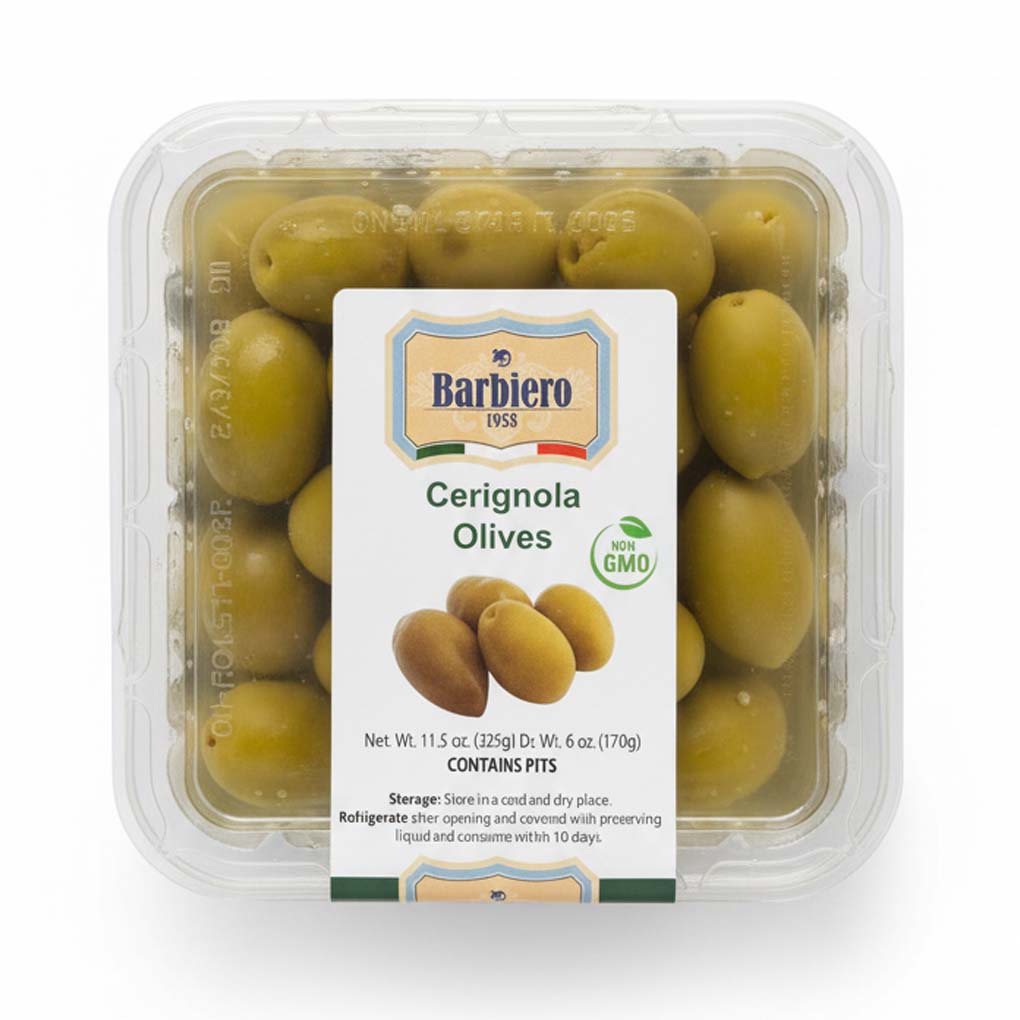 Barbiero Italian Cerignola Olives 1