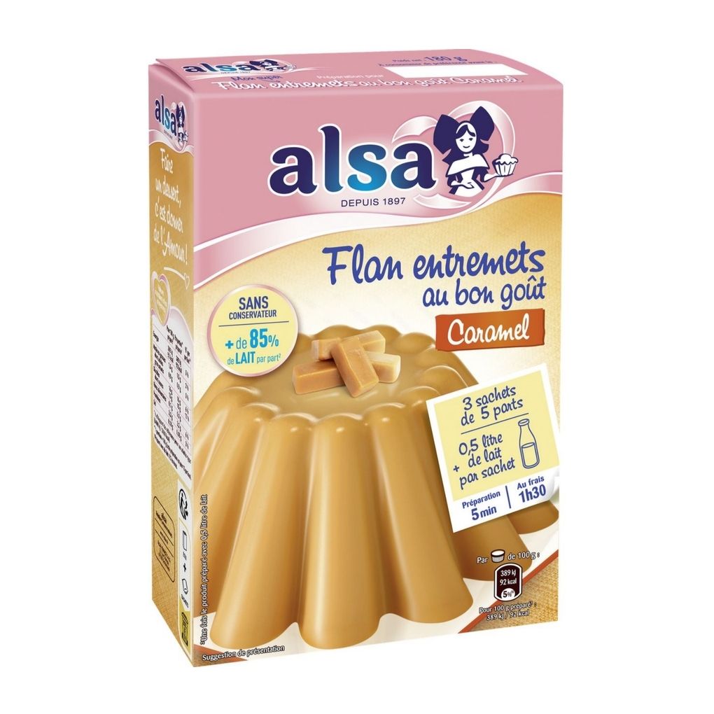 Alsa French Caramel Flan Mix 1