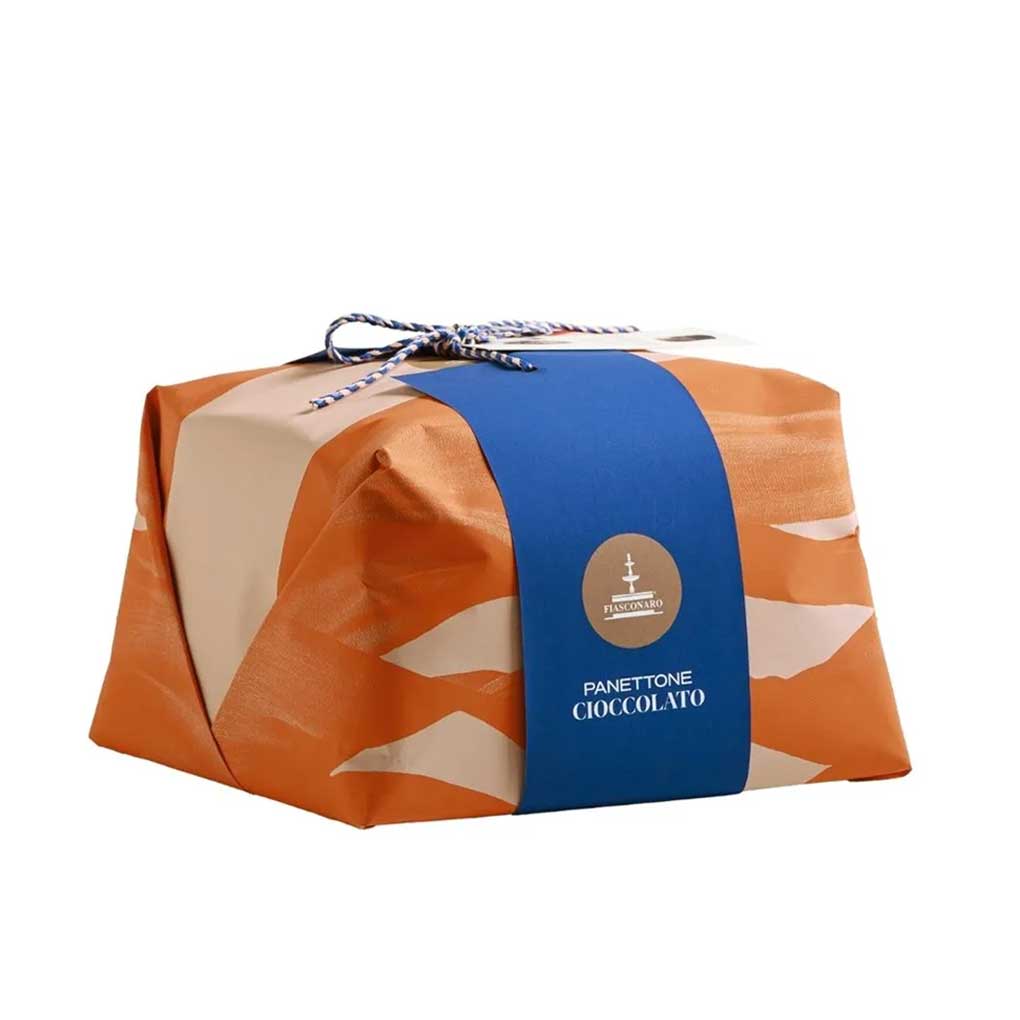 Fiasconaro Panettone Cioccolato with Chocolate Chips & Sugar Glaze 1