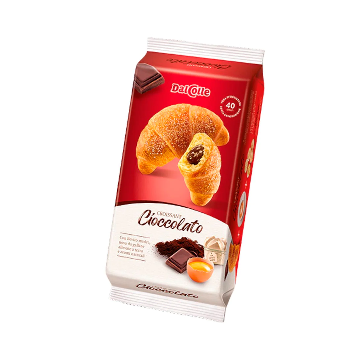 Dal Colle Italian Chocolate Cream Croissants 1