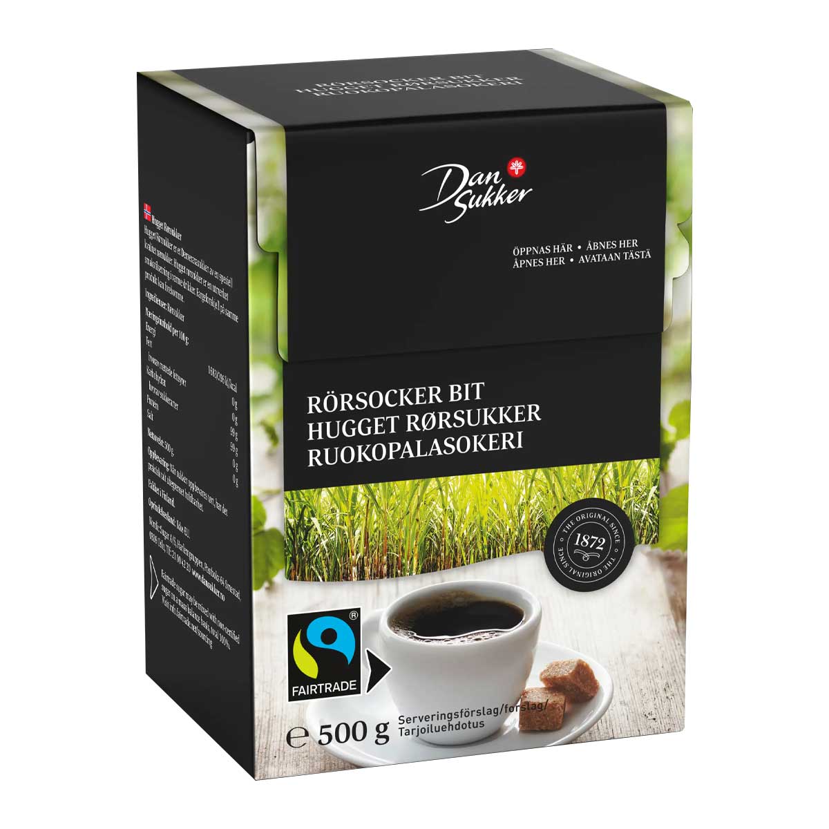 Dansukker Cane Sugar Cube from Finland 1