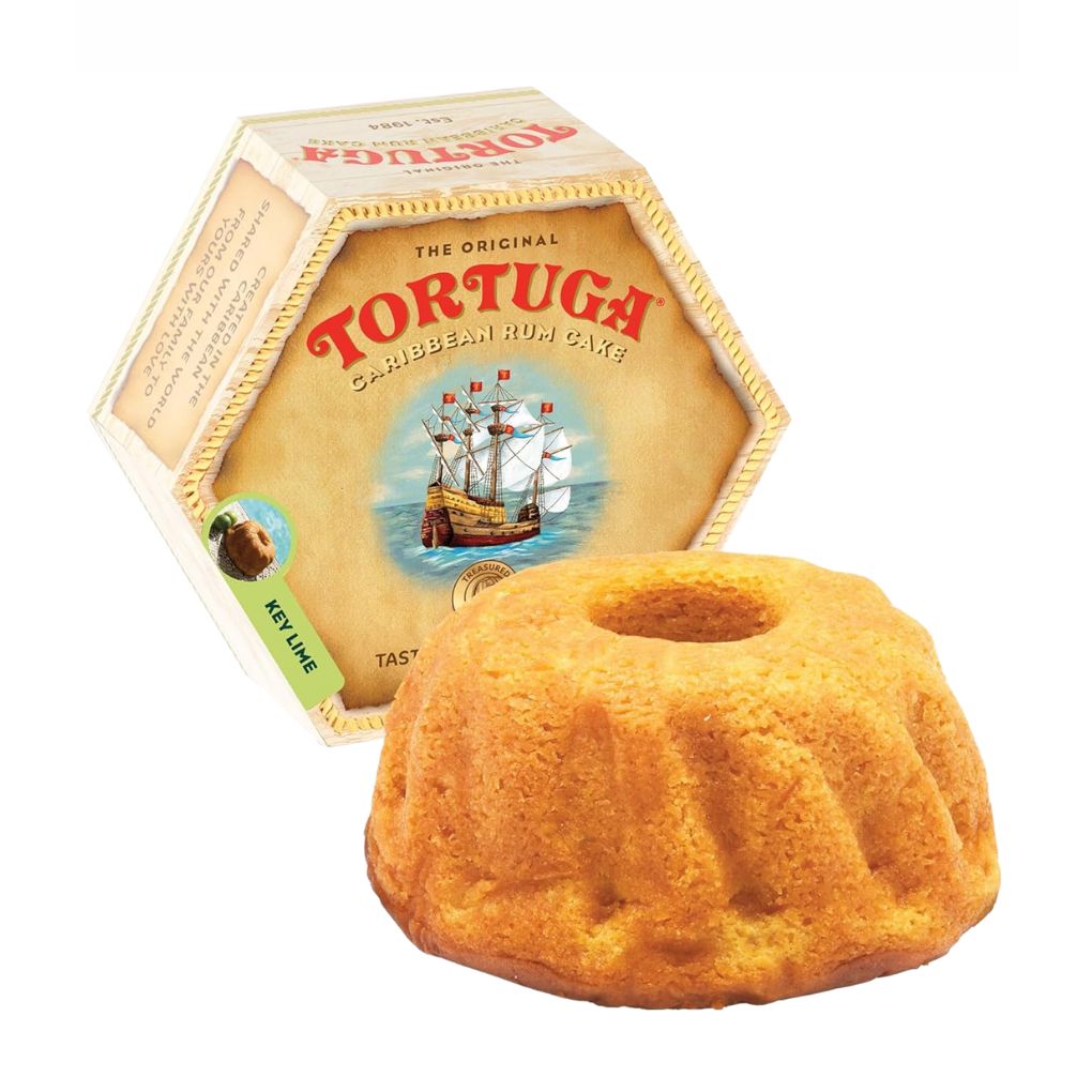 Tortuga Key Lime Rum Cake, Large 1