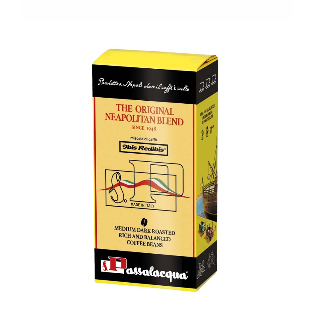 Passalacqua Ibis Redibis 30% Arabica Artisanal Neapolitan Coffee Beans 1