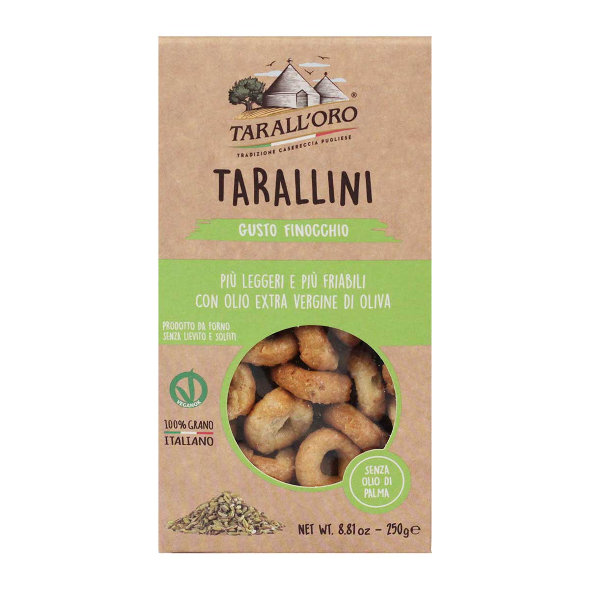 Tarall'Oro Italian Tarallini with Fennel 1