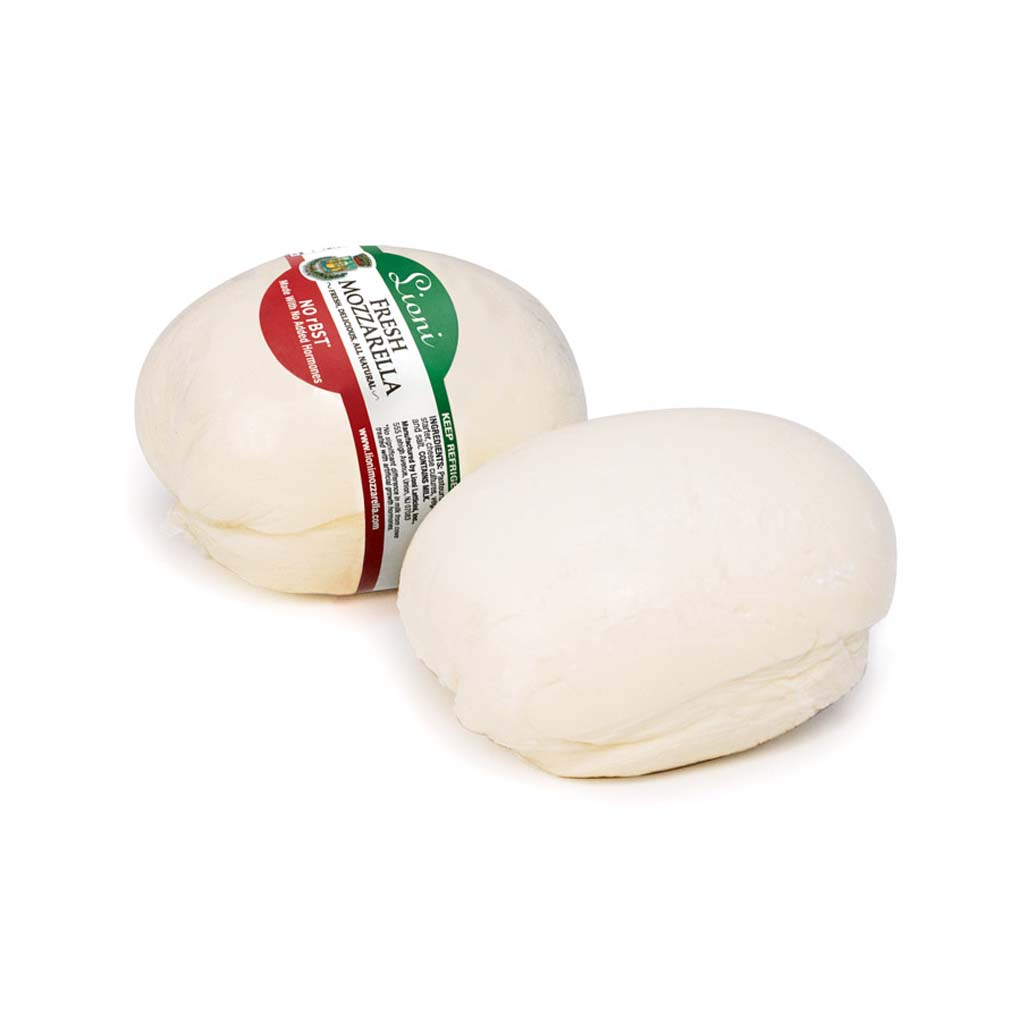 Lioni Latticini Fresh Mozzarella, Hand Wrapped, 8oz Balls 2