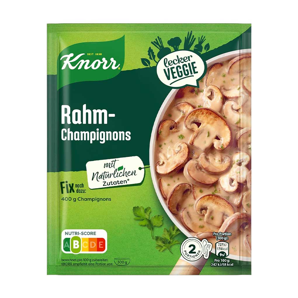 Knorr Creamy Mushroom Sauce 1